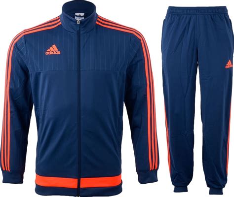 adidas blauw oranje trainingspak|Adidas trainingspak dames.